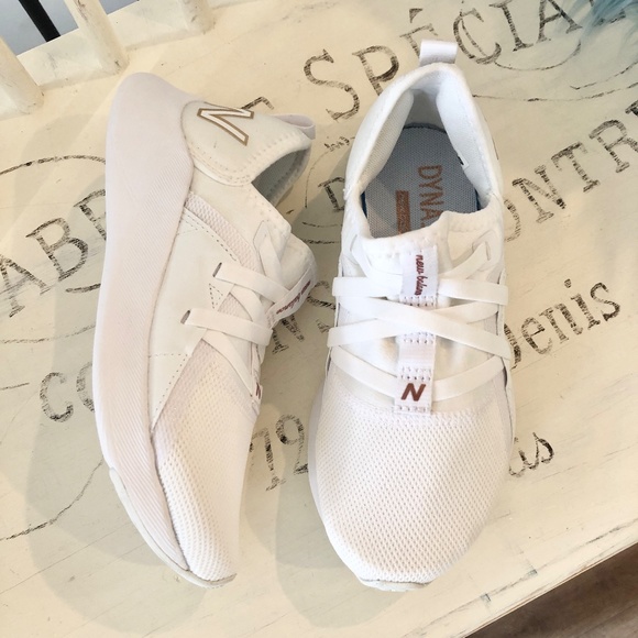 New Balance Sneakers, Womens White New Balance Running Shoes, Size 5, New No Box - Picture 2 of 13